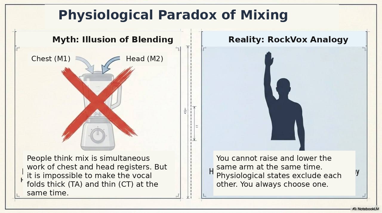 Physiological Paradox of Mixing